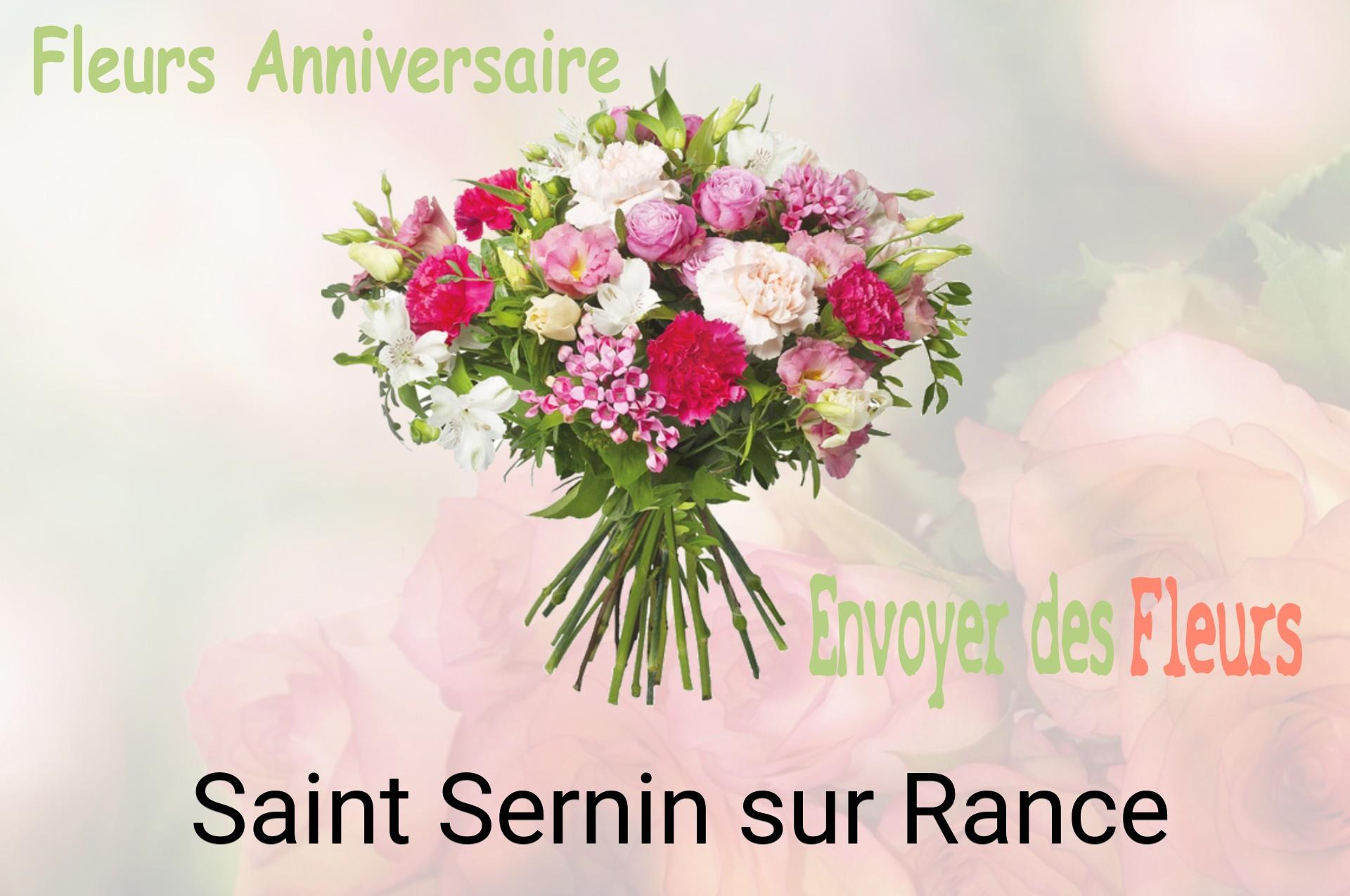 Bouquet de fleurs d’anniversaire livré à Saint-Sernin-sur-Rance