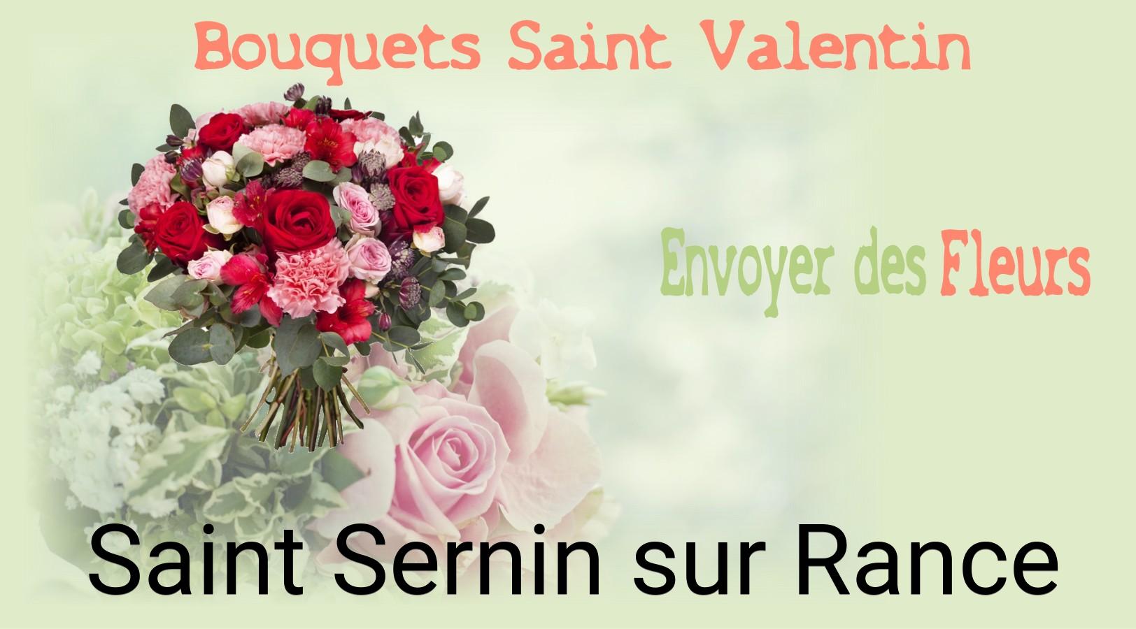 Roses de Saint-Valentin livrées à Saint-Sernin-sur-Rance